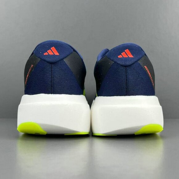 Adidas Adizero Evo Sl Dark Blue / Solar Slime Men's Sneakers - Picture 2 of 6